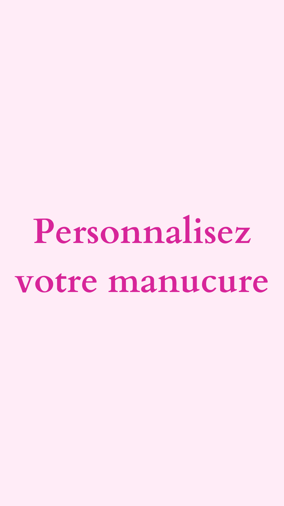 Personnalisation